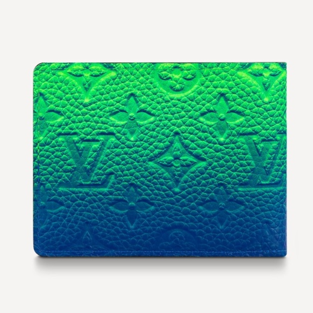 Louis Vuitton SS22 Virgil Abloh Leather Slender Wallet - Picture 9 of 13